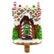 Northlight 6&#x22; Gingerbread House Christmas Stocking Holder